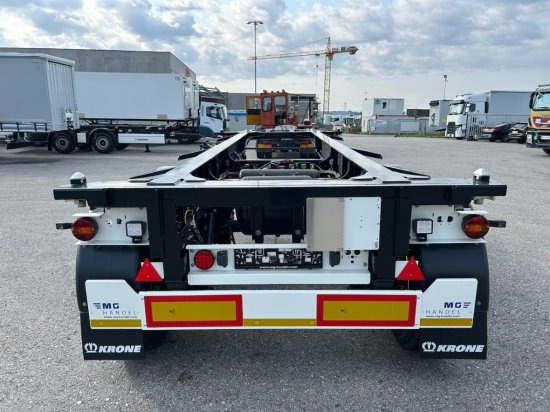 Krone Box Liner SZC 18 ADR-Chassi für 20ft Container, 1-A Liftachse - Container/ Wechselfahrgestell Auflieger: das Bild 4 Krone Box Liner SZC 18 ADR-Chassi für 20ft Container, 1-A Liftachse - Container/ Wechselfahrgestell Auflieger: das Bild 4