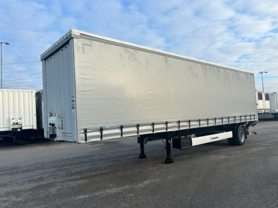 Krone City Liner Profi, 1-Achs- Zwangsgelenkt, Dhollandia LBW 2000kg, - Planenauflieger: das Bild 1 Krone City Liner Profi, 1-Achs- Zwangsgelenkt, Dhollandia LBW 2000kg, - Planenauflieger: das Bild 1