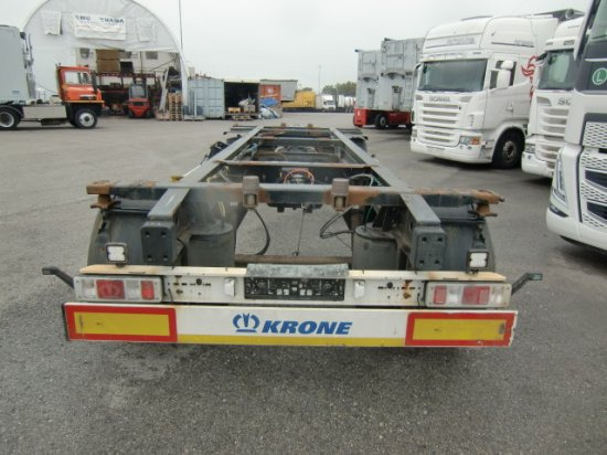 Krone Maxi Lafette BPW Achsen 3 Stück - Container/ Wechselfahrgestell Anhänger: das Bild 5 Krone Maxi Lafette BPW Achsen 3 Stück - Container/ Wechselfahrgestell Anhänger: das Bild 5
