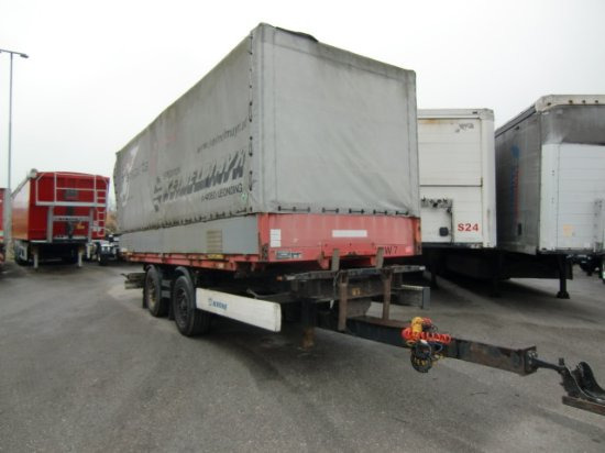 Krone ZZ/DC07 Tandem-Lafette, Standard, BPW-Achsen, Heckabstützung ohne Container - Container/ Wechselfahrgestell Anhänger: das Bild 1 Krone ZZ/DC07 Tandem-Lafette, Standard, BPW-Achsen, Heckabstützung ohne Container - Container/ Wechselfahrgestell Anhänger: das Bild 1