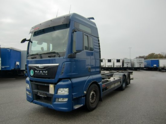 MAN TGX 26.440 BDF, XXL, Retarder, Automatik, E6, Liftachse, - Containerwagen/ Wechselfahrgestell LKW: das Bild 1 MAN TGX 26.440 BDF, XXL, Retarder, Automatik, E6, Liftachse, - Containerwagen/ Wechselfahrgestell LKW: das Bild 1