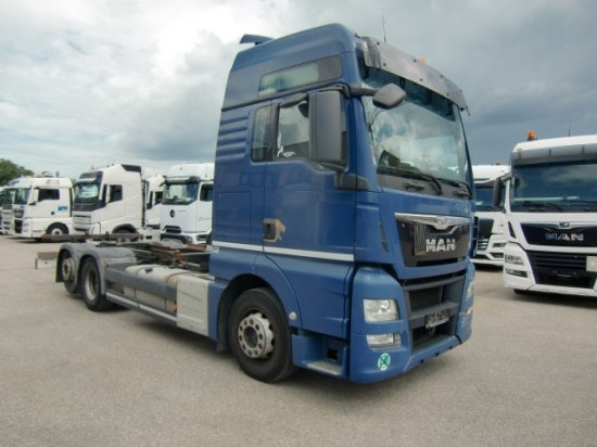 MAN TGX 26.440 XXL 6x2 Liftachse Euro 6 - Containerwagen/ Wechselfahrgestell LKW: das Bild 3 MAN TGX 26.440 XXL 6x2 Liftachse Euro 6 - Containerwagen/ Wechselfahrgestell LKW: das Bild 3