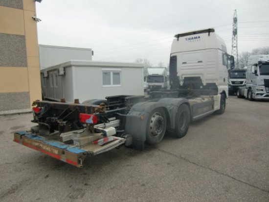 MAN TGX 26.460 XXL 6x2 Liftachse Euro 6 Unterfaltbühne - Containerwagen/ Wechselfahrgestell LKW: das Bild 4 MAN TGX 26.460 XXL 6x2 Liftachse Euro 6 Unterfaltbühne - Containerwagen/ Wechselfahrgestell LKW: das Bild 4