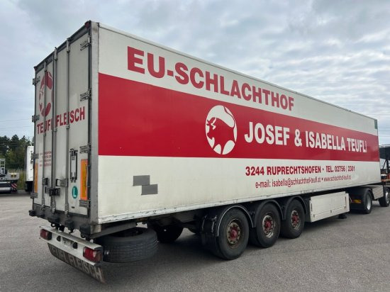 Menci Fleischkühler Rohrbahnen, Liftachse, BPW, light weight - Isotherm Auflieger: das Bild 2 Menci Fleischkühler Rohrbahnen, Liftachse, BPW, light weight - Isotherm Auflieger: das Bild 2