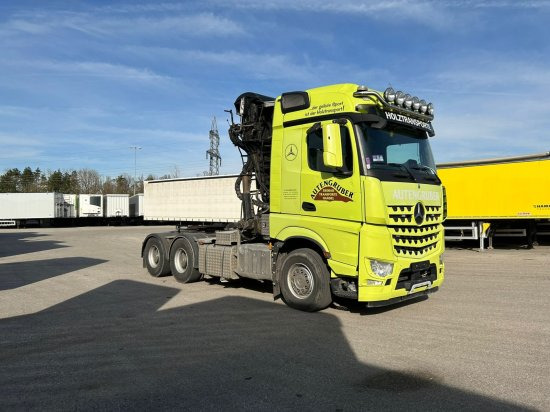 Mercedes-Benz Actros 3363 6x4, Palfinger Epsilon Kran - Holztransporter, Autokran: das Bild 3 Mercedes-Benz Actros 3363 6x4, Palfinger Epsilon Kran - Holztransporter, Autokran: das Bild 3