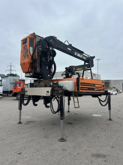 Plateau-Wechselpritsche mit Loglift 140S inkl. Rotator und Greifer - Container/ Wechselfahrgestell Anhänger: das Bild 4 Plateau-Wechselpritsche mit Loglift 140S inkl. Rotator und Greifer - Container/ Wechselfahrgestell Anhänger: das Bild 4