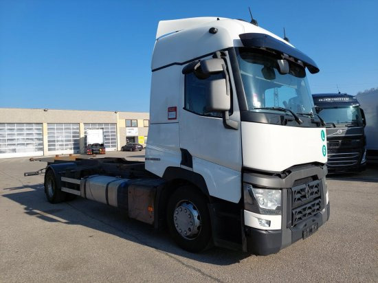 Renault T430 BDF-Wechselfahrgestell, 4x2 LL, EURO6, VEB+ - Containerwagen/ Wechselfahrgestell LKW: das Bild 3 Renault T430 BDF-Wechselfahrgestell, 4x2 LL, EURO6, VEB+ - Containerwagen/ Wechselfahrgestell LKW: das Bild 3