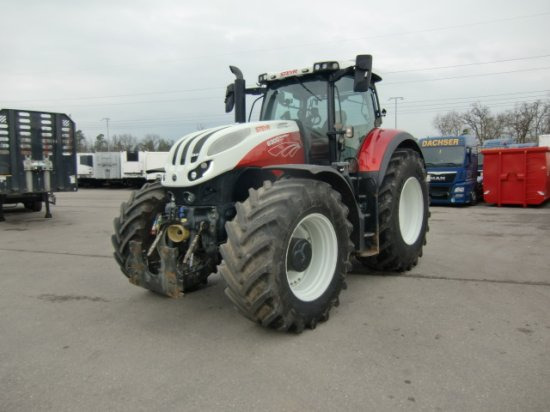Steyr 6300 CVT Frontzapfwelle Klima - Traktor: das Bild 1 Steyr 6300 CVT Frontzapfwelle Klima - Traktor: das Bild 1