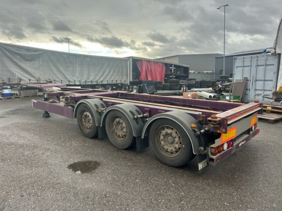 Web Trailer LPRS24 Heckschieber 1x20 ft 2x20 ft 1x40 ft - Container/ Wechselfahrgestell Auflieger: das Bild 4 Web Trailer LPRS24 Heckschieber 1x20 ft 2x20 ft 1x40 ft - Container/ Wechselfahrgestell Auflieger: das Bild 4