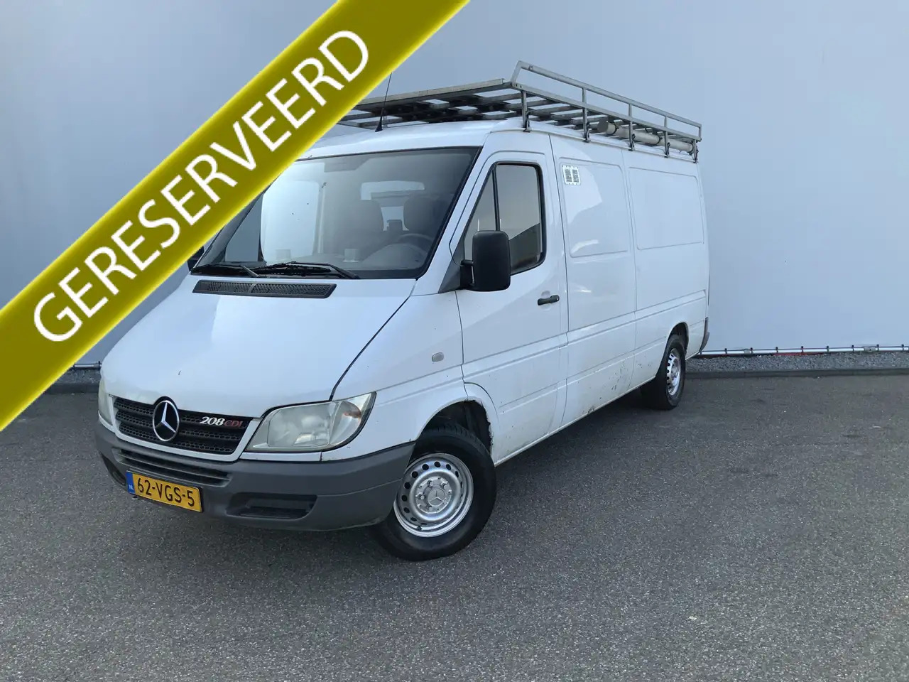 Mercedes-Benz Sprinter 208 CDI 2.2 355 L2H1 3 Zits Imperiaal Trap Trekhaa - Kastenwagen: das Bild 1 Mercedes-Benz Sprinter 208 CDI 2.2 355 L2H1 3 Zits Imperiaal Trap Trekhaa - Kastenwagen: das Bild 1