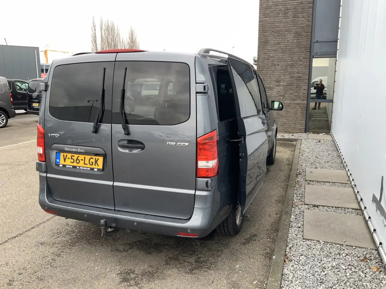 Kleintransporter Mercedes-Benz Vito 116 CDI Lang Automaat Airco Cruise Camera Trekhaak: das Bild 12