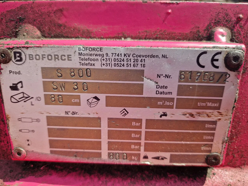Boforce S800 roterende sorteergrijper - Greifer für Baumaschine: das Bild 2 Boforce S800 roterende sorteergrijper - Greifer für Baumaschine: das Bild 2
