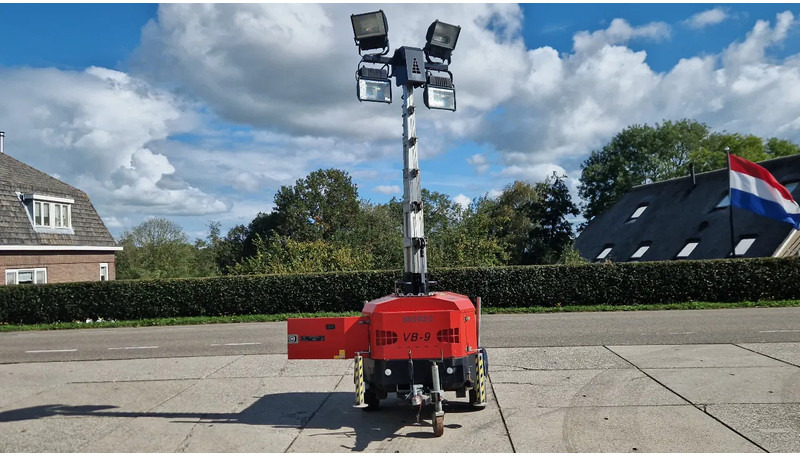 Tower Light VB9 mobiele lichtmast 9m. hoog - Lichtmasten: das Bild 1 Tower Light VB9 mobiele lichtmast 9m. hoog - Lichtmasten: das Bild 1