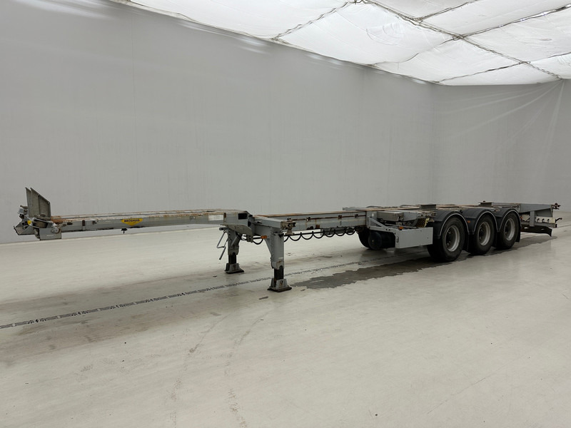 Container/ Wechselfahrgestell Auflieger Broshuis Polyvalent skelet ADR 2 x 20-30-40-45 ft: das Bild 8