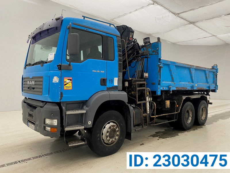 MAN TGA 26.360 - 6x4 - Kipper, Autokran: das Bild 1 MAN TGA 26.360 - 6x4 - Kipper, Autokran: das Bild 1