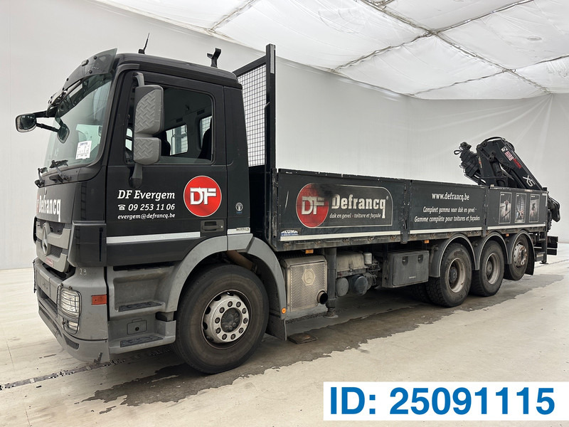 Mercedes-Benz Actros 3236 - 8x4 - Pritsche LKW, Autokran: das Bild 1 Mercedes-Benz Actros 3236 - 8x4 - Pritsche LKW, Autokran: das Bild 1