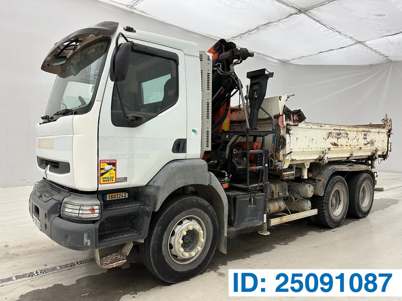 Renault Kerax 420 DCi - 6x4 - Kipper, Autokran: das Bild 1 Renault Kerax 420 DCi - 6x4 - Kipper, Autokran: das Bild 1