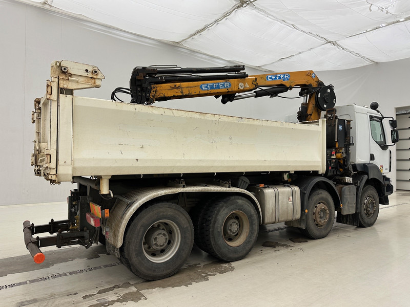 Renault Kerax 430 DXi - 8x4 - Kipper, Autokran: das Bild 4 Renault Kerax 430 DXi - 8x4 - Kipper, Autokran: das Bild 4