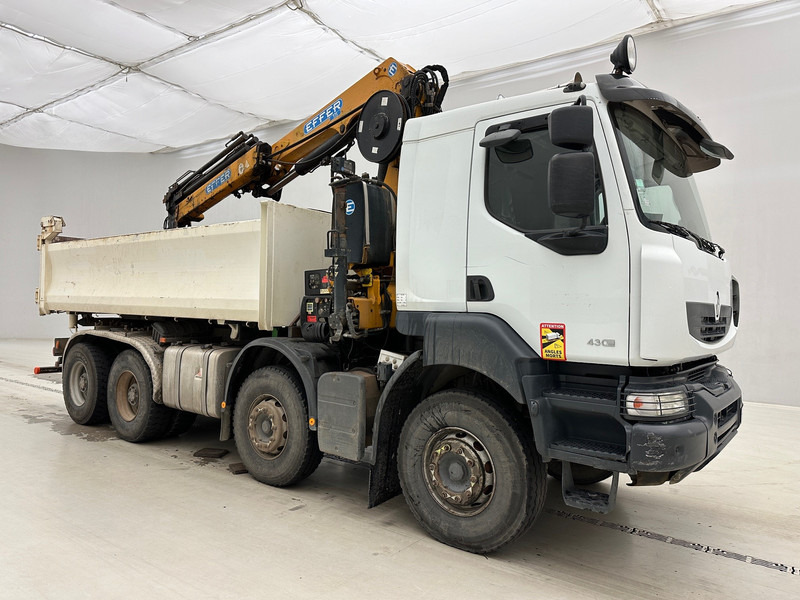 Renault Kerax 430 DXi - 8x4 - Kipper, Autokran: das Bild 3 Renault Kerax 430 DXi - 8x4 - Kipper, Autokran: das Bild 3