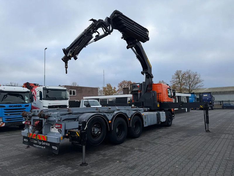 Volvo FM 500 8X4 Tridem Euro 6 Palfinger 42002 + Fly jib - Seil Abrollkipper, Autokran: das Bild 4 Volvo FM 500 8X4 Tridem Euro 6 Palfinger 42002 + Fly jib - Seil Abrollkipper, Autokran: das Bild 4