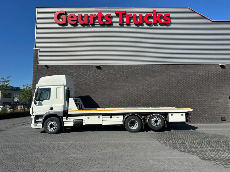 DAF CF 410 6X2 M4SN3 OPRIJWAGEN / MACHINE TRANSPORTER / PLATEAU - Autotransporter LKW: das Bild 1 DAF CF 410 6X2 M4SN3 OPRIJWAGEN / MACHINE TRANSPORTER / PLATEAU - Autotransporter LKW: das Bild 1