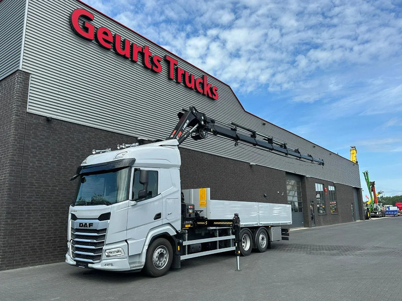 DAF XF 530 OPENLAADBAK / PRITSCHE / FLATBED MET HIAB X-HIDUO 258 E-7 + LIER KRAAN / KRAN / CRANE/ GRUA *NIEUW* - Autokran: das Bild 2 DAF XF 530 OPENLAADBAK / PRITSCHE / FLATBED MET HIAB X-HIDUO 258 E-7 + LIER KRAAN / KRAN / CRANE/ GRUA *NIEUW* - Autokran: das Bild 2