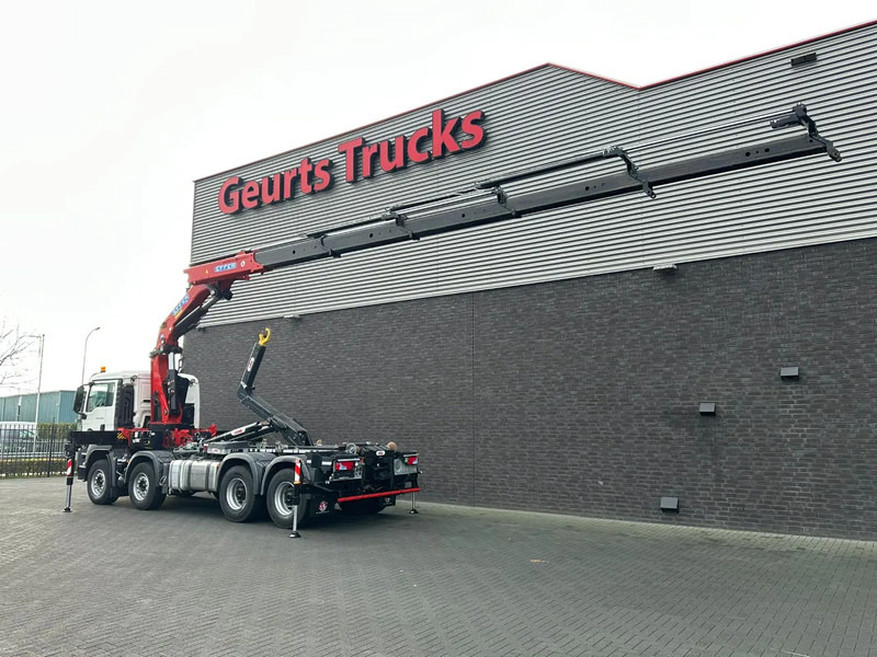 MAN TGS 35.460 8X4 BL+ HYVA 18.55.S HAAKARMSYSTEEM EFFER 395-5 KRAAN/KRAN/CRANE/GRUA - Abrollkipper, Autokran: das Bild 3 MAN TGS 35.460 8X4 BL+ HYVA 18.55.S HAAKARMSYSTEEM EFFER 395-5 KRAAN/KRAN/CRANE/GRUA - Abrollkipper, Autokran: das Bild 3