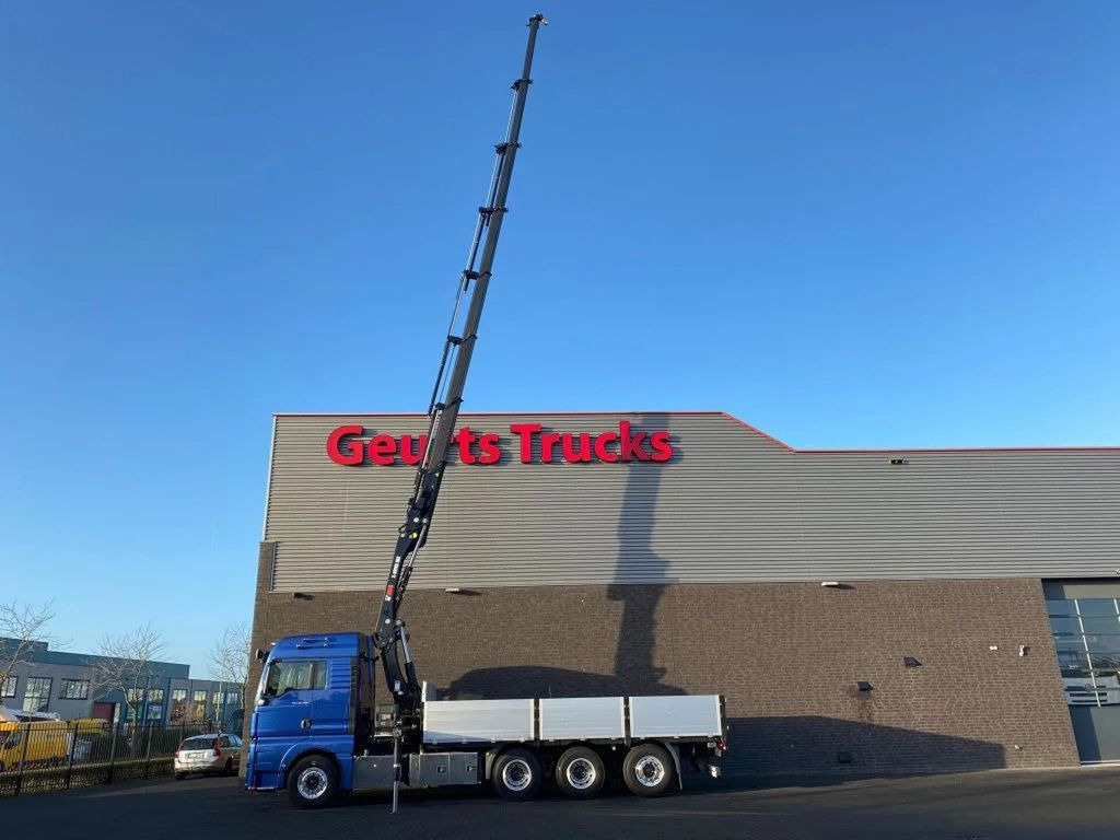 MAN TGX 35.500 8X4 TRIDEM + HIAB X-HIPRO 302 E-7 KRA - Autokran, Pritsche LKW: das Bild 5 MAN TGX 35.500 8X4 TRIDEM + HIAB X-HIPRO 302 E-7 KRA - Autokran, Pritsche LKW: das Bild 5