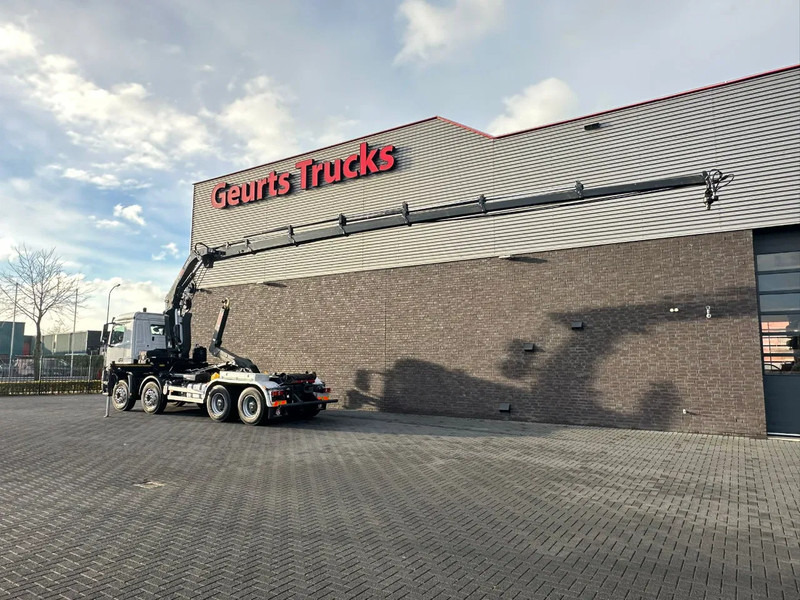 Mercedes-Benz AROCS 4148 8X4 MET MULTILIFT ULT T 21 S51 HAAKARMSYSTEEM + HIAB X-HIPRO 232 E-6 KRAAN/CRANE/KRAN/GRUA - Abrollkipper: das Bild 3 Mercedes-Benz AROCS 4148 8X4 MET MULTILIFT ULT T 21 S51 HAAKARMSYSTEEM + HIAB X-HIPRO 232 E-6 KRAAN/CRANE/KRAN/GRUA - Abrollkipper: das Bild 3