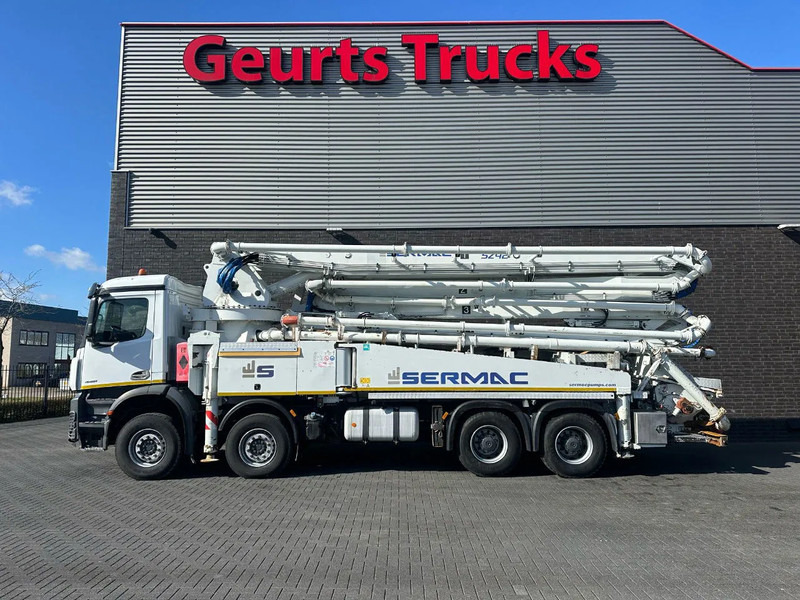 Mercedes-Benz Arocs 4451 8X4 + SERMAC 5Z42 BETONPOMP/BETONPUMPE/CONCRETE PUMP - Betonpumpe: das Bild 1 Mercedes-Benz Arocs 4451 8X4 + SERMAC 5Z42 BETONPOMP/BETONPUMPE/CONCRETE PUMP - Betonpumpe: das Bild 1