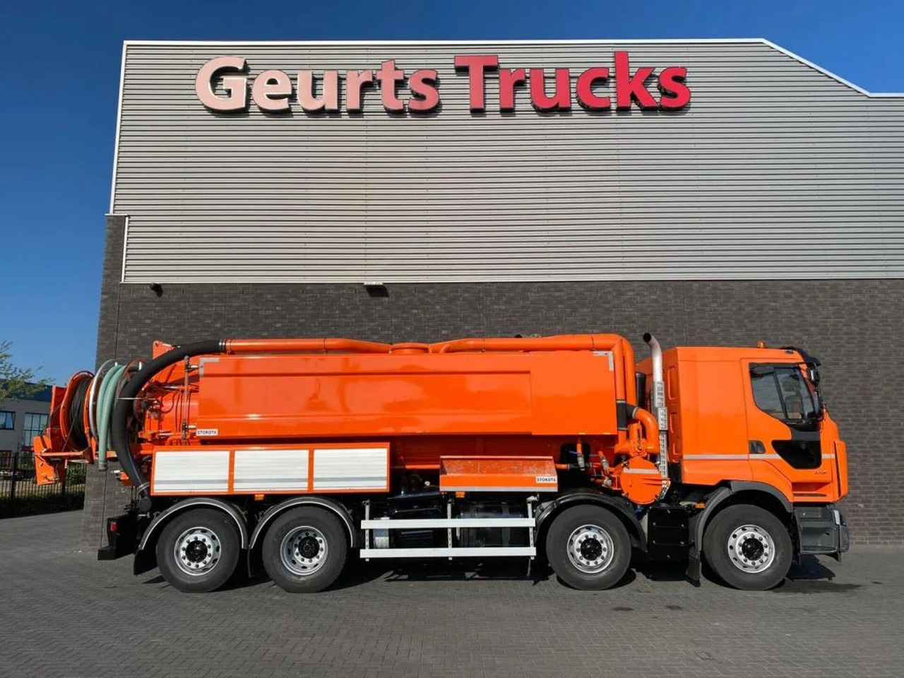Renault Lander 430 8X2 STOKOTA VACUUM/HOGEDRUK /COMBI/KO - Saug-/ Spülfahrzeug: das Bild 4 Renault Lander 430 8X2 STOKOTA VACUUM/HOGEDRUK /COMBI/KO - Saug-/ Spülfahrzeug: das Bild 4