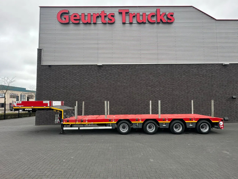 SCHEUERLE EUROAXLE 1T4 4 ASSER UITSCHUIFBARE SEMIE MET 12 TONS HYDRAULICHE EURO ASSEN HYDRAULICH GESTUURD SEMI-DIEPLADER / TIEFLADER / LO - Tieflader Auflieger: das Bild 1 SCHEUERLE EUROAXLE 1T4 4 ASSER UITSCHUIFBARE SEMIE MET 12 TONS HYDRAULICHE EURO ASSEN HYDRAULICH GESTUURD SEMI-DIEPLADER / TIEFLADER / LO - Tieflader Auflieger: das Bild 1