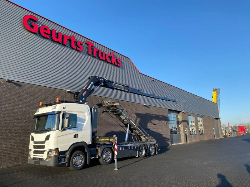 Scania G500 NGS 8X2 MET 3 ZIJDIGE KABELSYSTEEM + HIAB 362 EP-5 KRAAN/KRAN/CRANE/GRUA - Seil Abrollkipper, Autokran: das Bild 2 Scania G500 NGS 8X2 MET 3 ZIJDIGE KABELSYSTEEM + HIAB 362 EP-5 KRAAN/KRAN/CRANE/GRUA - Seil Abrollkipper, Autokran: das Bild 2