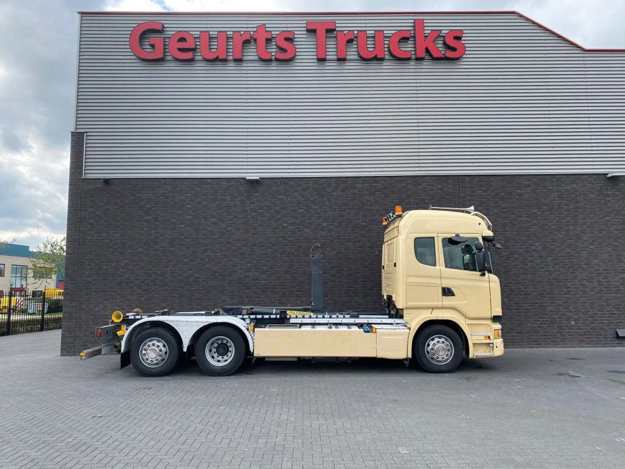 Scania R450 6X2 + PALFINGER HAAKARMSYSTEEM/ABROLLKIPPER - Abrollkipper: das Bild 5 Scania R450 6X2 + PALFINGER HAAKARMSYSTEEM/ABROLLKIPPER - Abrollkipper: das Bild 5