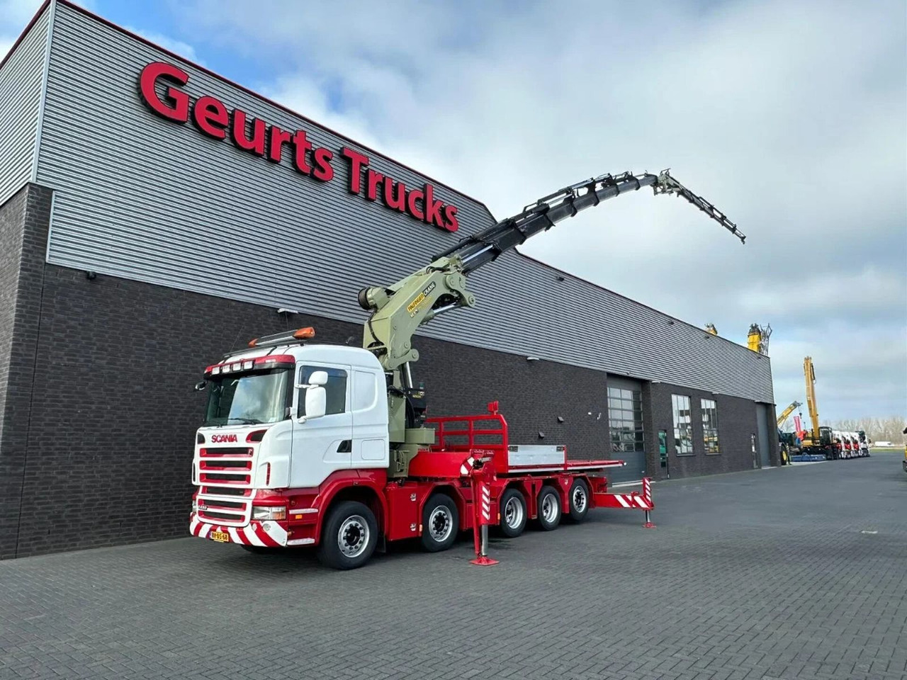 Scania R480 10X4 TREKKER-BAKWAGEN COMBI + PALFINGER PK - Autokran: das Bild 2 Scania R480 10X4 TREKKER-BAKWAGEN COMBI + PALFINGER PK - Autokran: das Bild 2