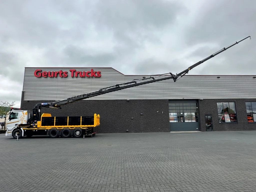 Scania R530 V8 NGS 8X4 TRIDEM MET HYVA 2Z KIPPER + HMF - Autokran, Kipper: das Bild 4 Scania R530 V8 NGS 8X4 TRIDEM MET HYVA 2Z KIPPER + HMF - Autokran, Kipper: das Bild 4