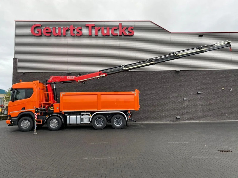 Scania R650 V8 NGS XT 8X4 + KIPPER + FASSI F275A.2.25 KRAAN/KRAN/CRANE/GRUA - Kipper, Autokran: das Bild 5 Scania R650 V8 NGS XT 8X4 + KIPPER + FASSI F275A.2.25 KRAAN/KRAN/CRANE/GRUA - Kipper, Autokran: das Bild 5