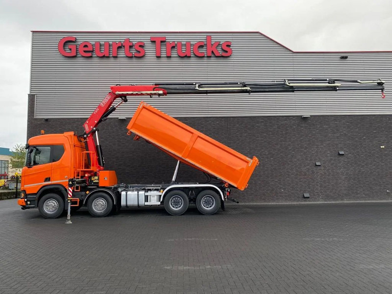 Scania R650 V8 NGS XT 8X4 + KIPPER + FASSI F275A.2.25 KRAAN/KRAN/CRANE/GRUA - Kipper, Autokran: das Bild 1 Scania R650 V8 NGS XT 8X4 + KIPPER + FASSI F275A.2.25 KRAAN/KRAN/CRANE/GRUA - Kipper, Autokran: das Bild 1