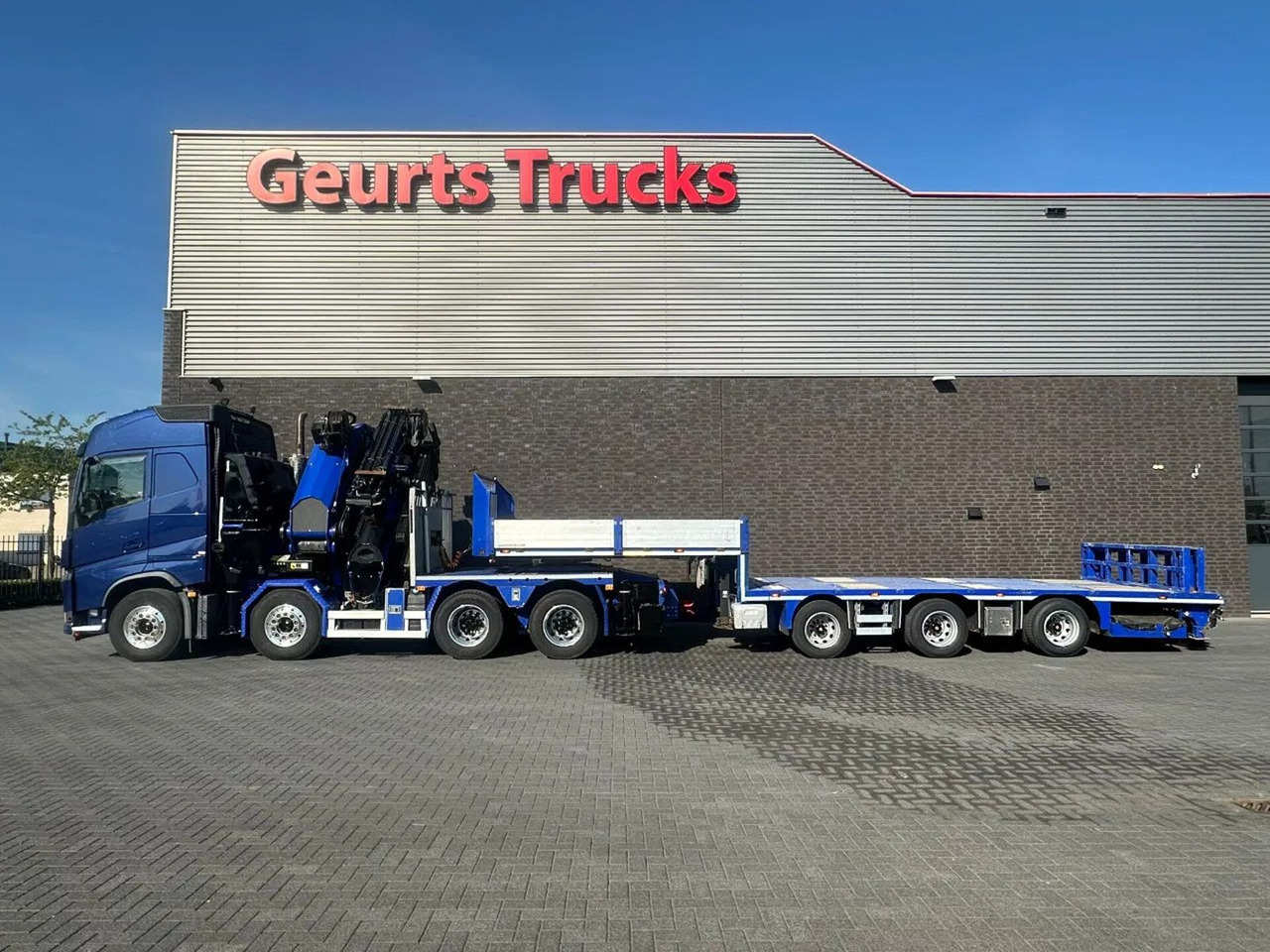 Volvo FH 540 8X4 TREKKER / BAKWAGEN MET PALFINGER PK13 - Autokran: das Bild 1 Volvo FH 540 8X4 TREKKER / BAKWAGEN MET PALFINGER PK13 - Autokran: das Bild 1