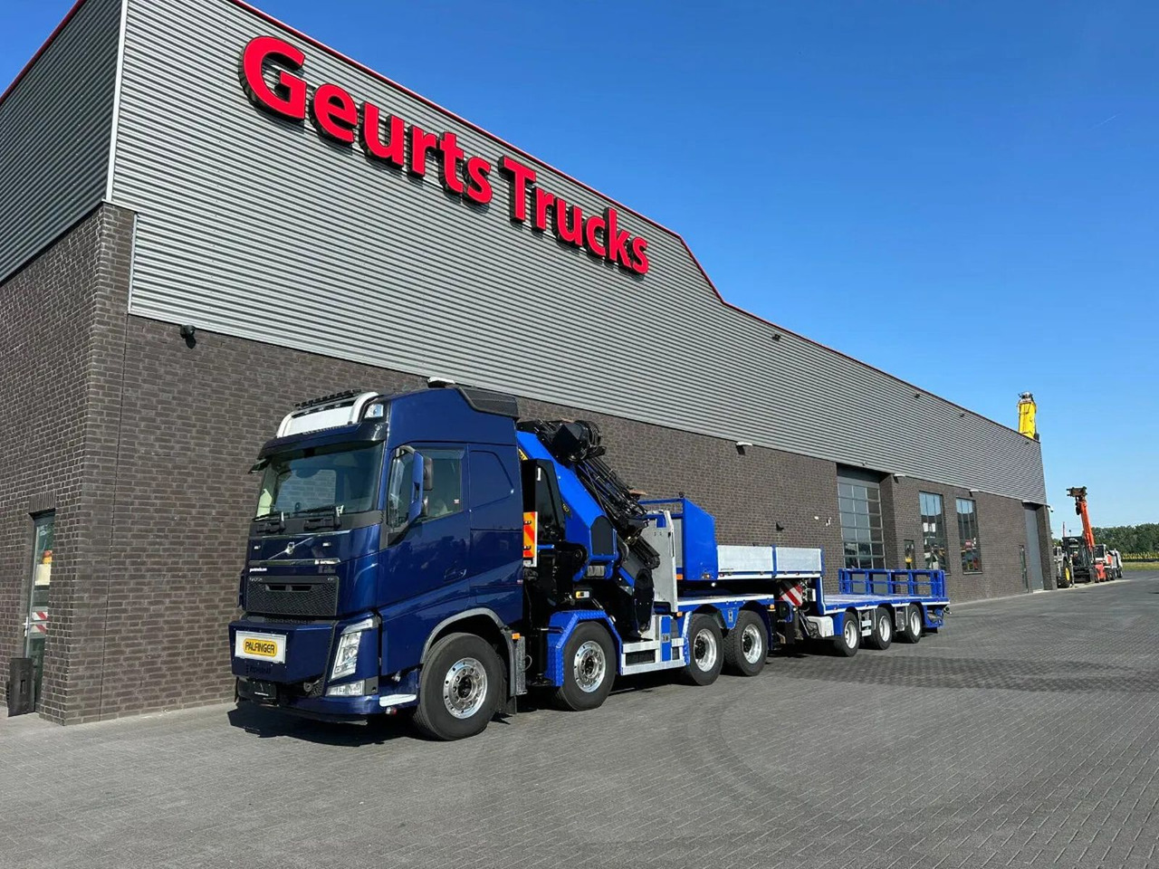 Volvo FH 540 8X4 TREKKER / BAKWAGEN MET PALFINGER PK13 - Autokran: das Bild 2 Volvo FH 540 8X4 TREKKER / BAKWAGEN MET PALFINGER PK13 - Autokran: das Bild 2