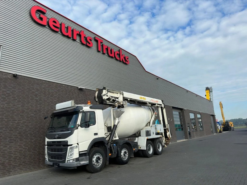 Volvo FM 410 8X4 + STETTER 9 M3 MIXER/MISCHER + THEAM 15 M TRANSPORTBAND/BELT - Fahrmischer: das Bild 2 Volvo FM 410 8X4 + STETTER 9 M3 MIXER/MISCHER + THEAM 15 M TRANSPORTBAND/BELT - Fahrmischer: das Bild 2