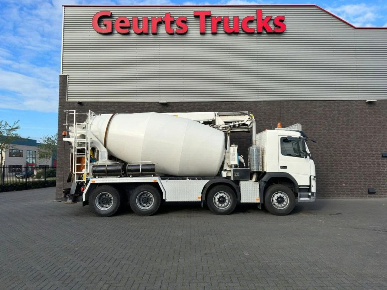 Volvo FM 410 8X4 + STETTER 9 M3 MIXER/MISCHER + THEAM - Fahrmischer: das Bild 4 Volvo FM 410 8X4 + STETTER 9 M3 MIXER/MISCHER + THEAM - Fahrmischer: das Bild 4