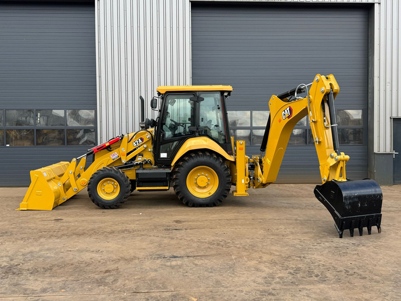 Baggerlader, Zustand - NEU Caterpillar 424 - 4WD / AC: das Bild 13