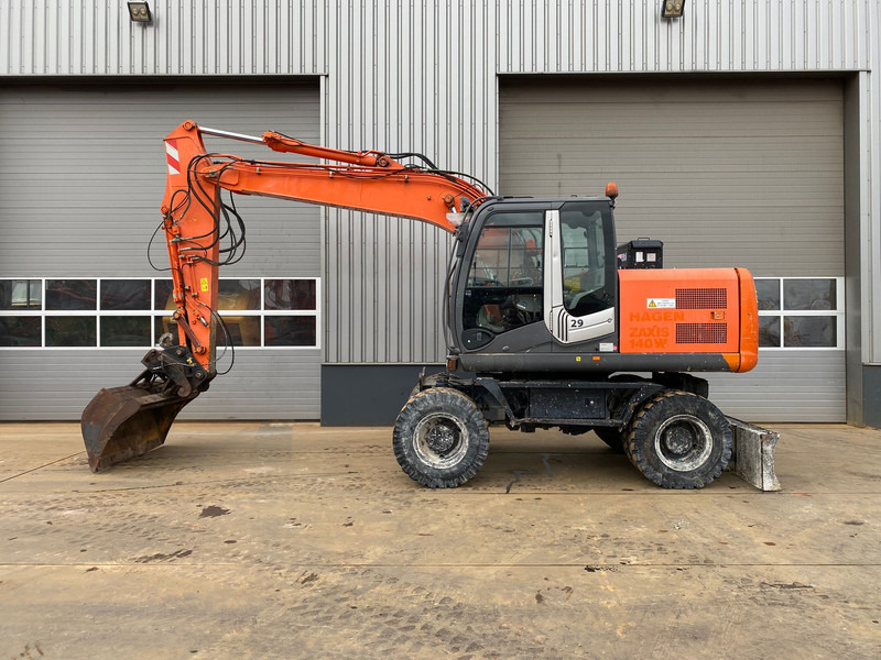 Hitachi ZX140W-3 - Mobilbagger: das Bild 1 Hitachi ZX140W-3 - Mobilbagger: das Bild 1