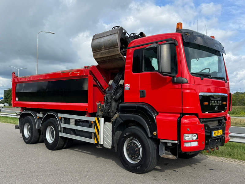 MAN TGS 32.400 6x6 Kipper with Crane - Kipper, Autokran: das Bild 5 MAN TGS 32.400 6x6 Kipper with Crane - Kipper, Autokran: das Bild 5