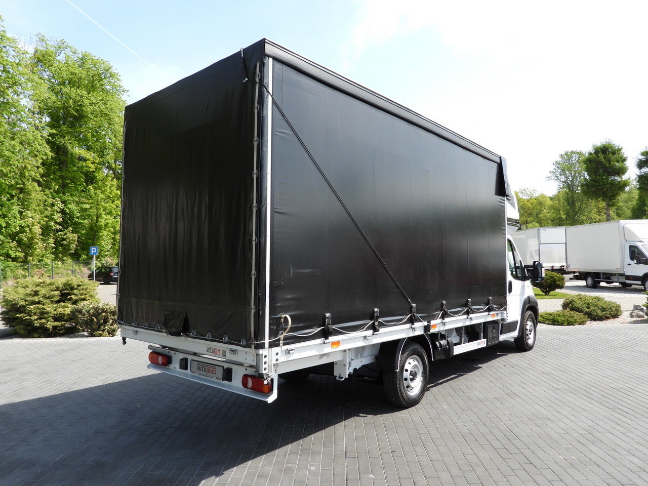 FIAT DUCATO TARPAULIN 10 PALLETS WEBASTO CRUISE CONTROL AIR CONDITIONING LED LIGHTS PNEUMATICS 160HP - Planen Transporter: das Bild 3 FIAT DUCATO TARPAULIN 10 PALLETS WEBASTO CRUISE CONTROL AIR CONDITIONING LED LIGHTS PNEUMATICS 160HP - Planen Transporter: das Bild 3