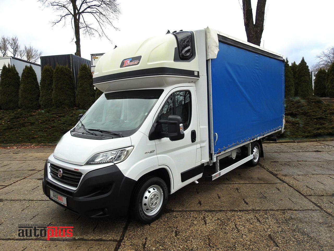 FIAT DUCATO TARPAULIN LIFT 9 PALLETS WEBASTO CRUISE CONTROL A/C LED LAMP 180HP - Planen Transporter: das Bild 1 FIAT DUCATO TARPAULIN LIFT 9 PALLETS WEBASTO CRUISE CONTROL A/C LED LAMP 180HP - Planen Transporter: das Bild 1