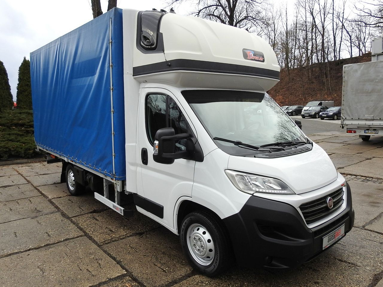FIAT DUCATO TARPAULIN LIFT 9 PALLETS WEBASTO CRUISE CONTROL A/C LED LAMP 180HP - Planen Transporter: das Bild 4 FIAT DUCATO TARPAULIN LIFT 9 PALLETS WEBASTO CRUISE CONTROL A/C LED LAMP 180HP - Planen Transporter: das Bild 4
