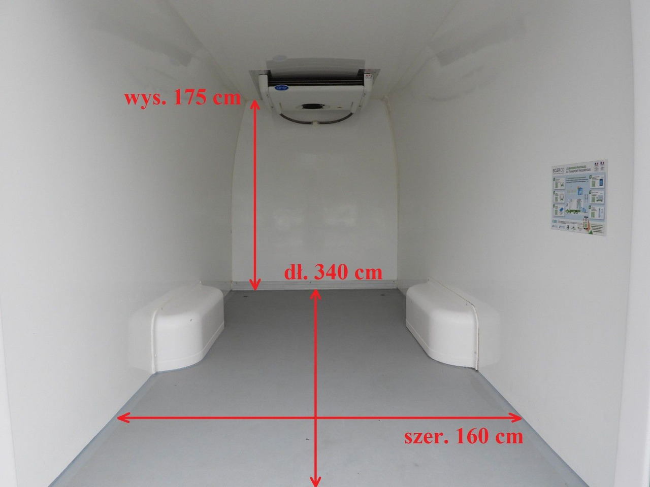 Kühltransporter Iveco DAILY 35S14 KÜHLKASTENWAGEN -5*C STROMVERSORGUNG: das Bild 13