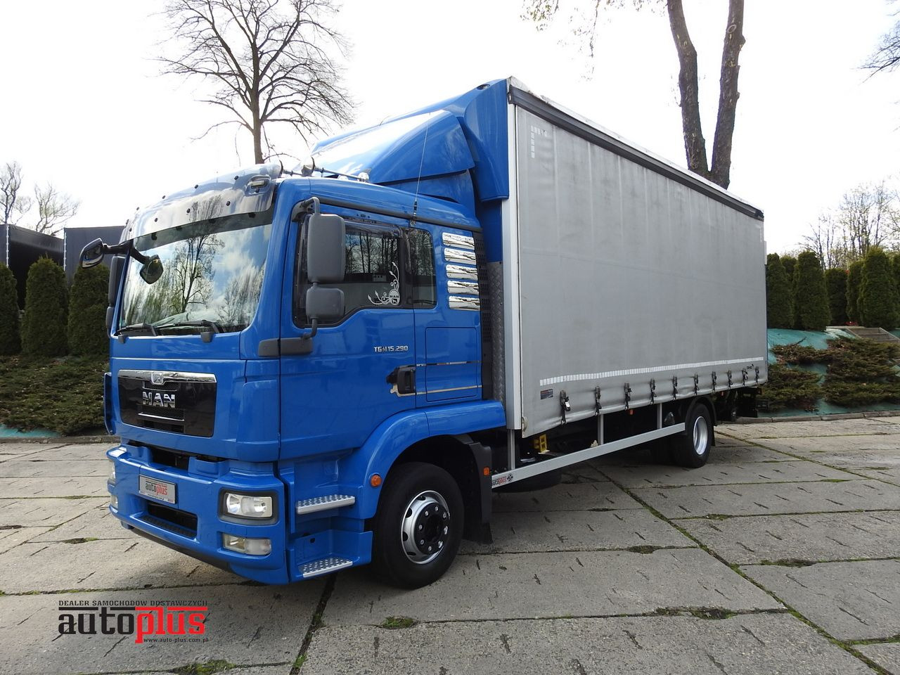 MAN TGM 15.290 TARPAULIN LIFT 18 PALLETS CRUISE CONTROL TWIN WHEELS AIR CONDITIONING 290HP - Plane LKW: das Bild 1 MAN TGM 15.290 TARPAULIN LIFT 18 PALLETS CRUISE CONTROL TWIN WHEELS AIR CONDITIONING 290HP - Plane LKW: das Bild 1